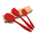 Guaranteed quality Scraper Spatulas proper price environmental 3-piece silicone spatula set for Nonstick Cookware